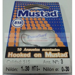 ANZUELOS MONTADOS MUSTAD 515 BR