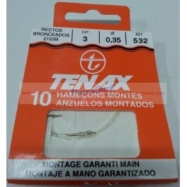 ANZUELOS MONTADOS RECTO GRAUVELL TENAX