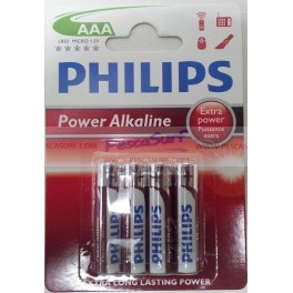 PILAS PHILIPS POWER ALKALINE "AAA"