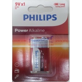 PILA PHILIPS POWER ALKALINE 9V